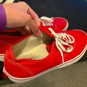 Vans Authentic Red